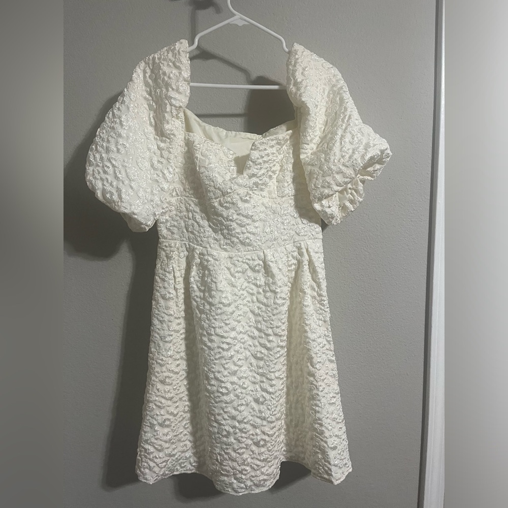 Large White Dress